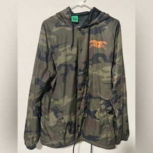 AntiHero Lined Windbreaker Camo